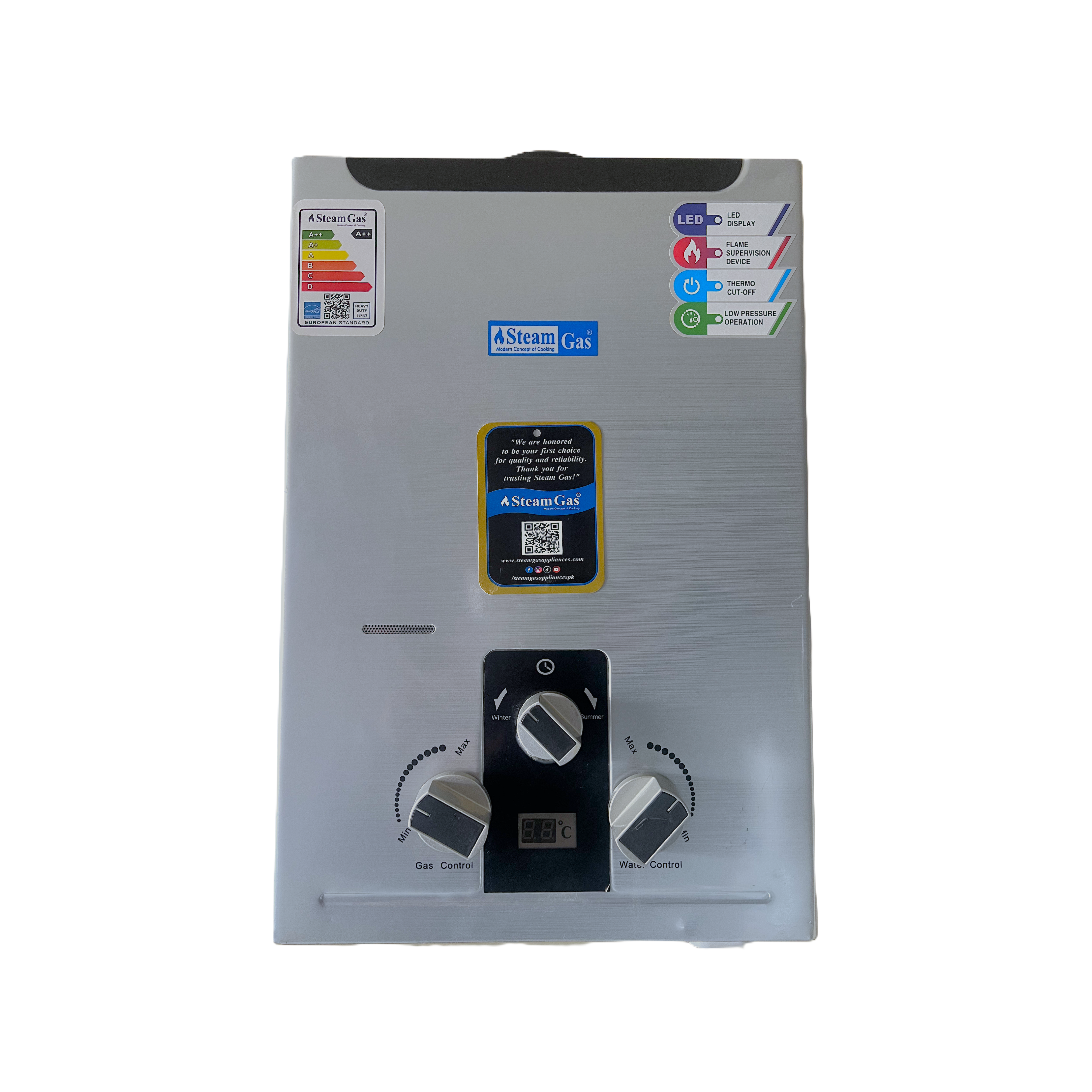 Gas Geyser Instant Small Geyser Buy Somany 480x280x110mm Elise M