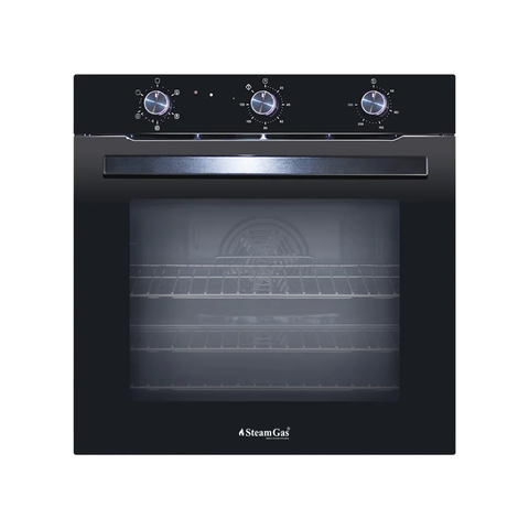 Multi-Mode. Master Your Meals.
75-liter built-in oven with bake, grill & roast functions. Sleek black glass design.