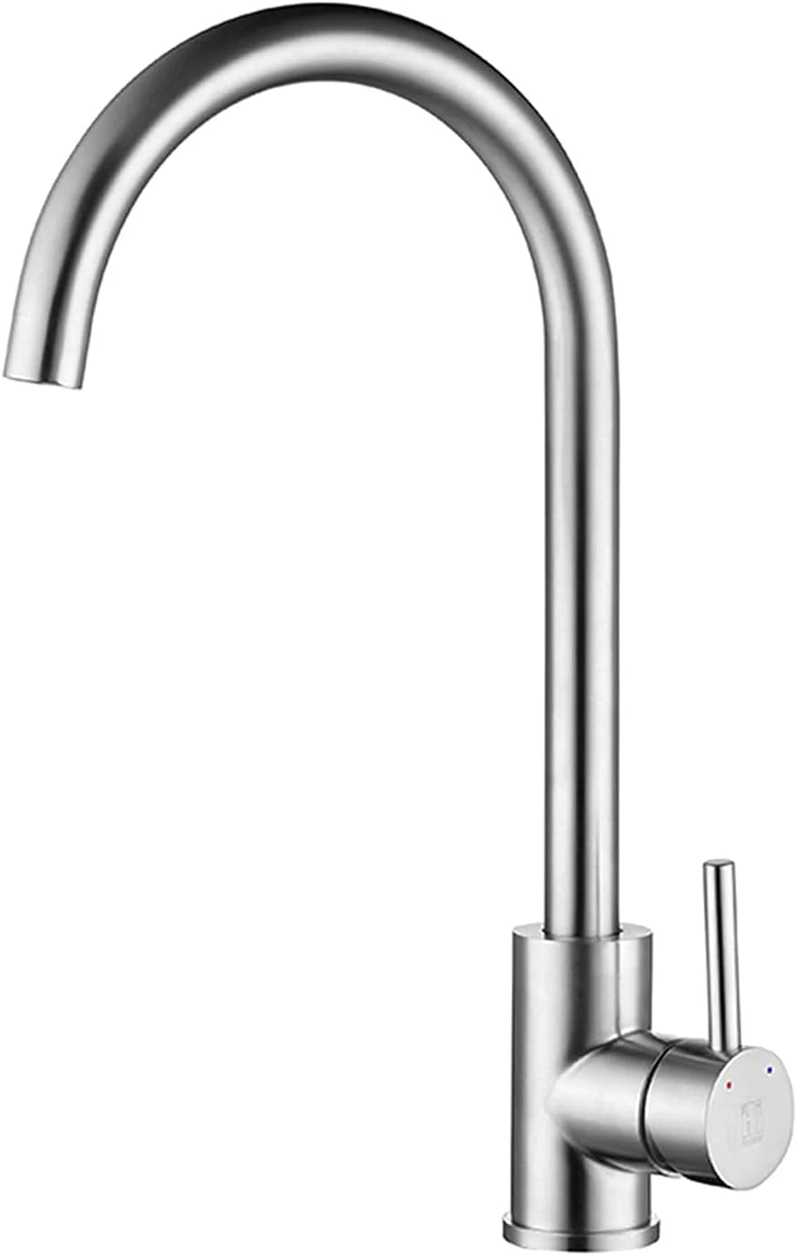 Timeless Steel. Lasting Shine.
Premium SUS304 stainless steel kitchen faucet. Anti-rust, anti-corrosion, and minimalist design.